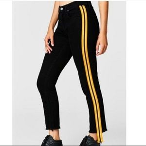 Carmar Black & Yellow Jeans